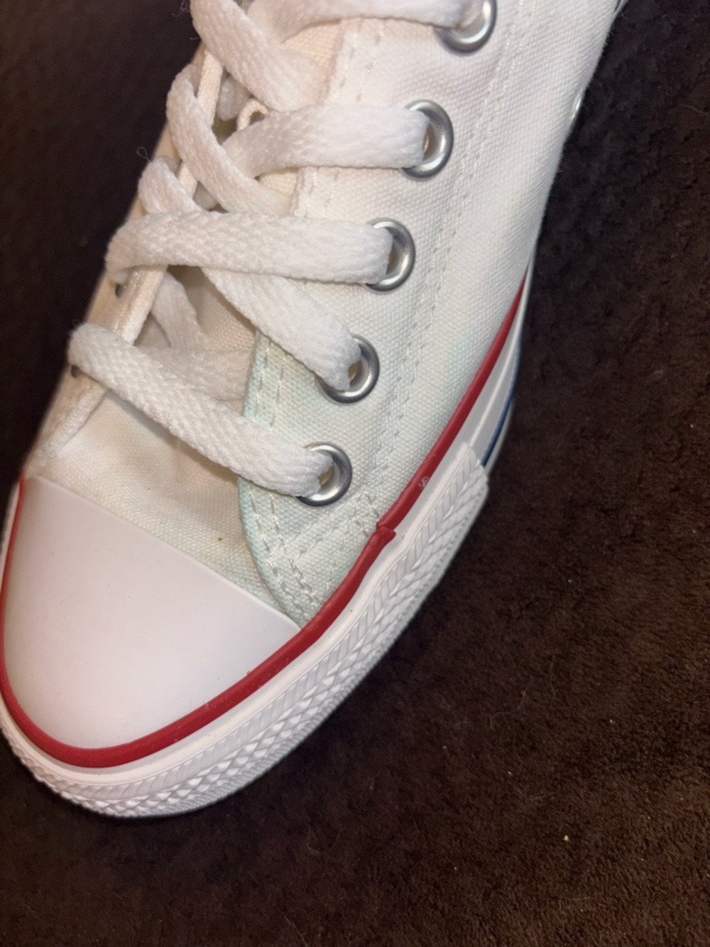 Converse Chuck Taylor All Star Ox Optical White Low Top Sneakers 10.5W 8.5M - Picture 9 of 11